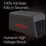 VICTOR M241 Indoor Electronic Humane Rat and Mouse Trap - No Touch, No See Electric Rat and Mouse Trap