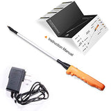 West Thorne Pro Cattle Prod, Newest Waterproof Livestock Prod Stick with LED Light, Rechargeable Electric Livestock Prod(25.9in)