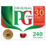 PG Tips Black Tea Non-Pyramid Tea Bags - 240 Count