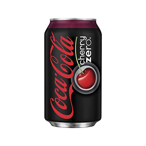 Coke Zero Cherry, 12 Oz, Case Of 24 Cans