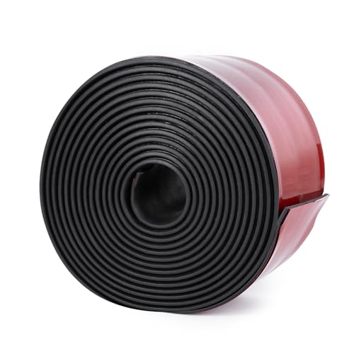 Neoprene Rubber Strips Self Adhesive Solid Rubber Sheets, Rolls & Strips for DIY Gaskets Crafts Pads Seals Warehouse Flooring Rubber Strip with Adhesive Backing (3” Wide x 1/16" Thick x 20' Long)