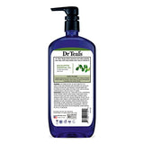 Dr Teal's Body Wash with Pure Epsom Salt, Relax & Relief with Eucalyptus & Spearmint, 24 fl oz (Pack of 4) (Packaging May Vary)