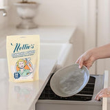 Nellie's Dishwasher Powder - Powerful Grease Removal, Eco-Friendly & Phosphate-Free, Plant-Based Cleaning for Sparkling Dishes - 50 Scoop Pouch