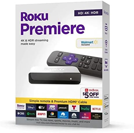 Roku 3920X Premiere Streaming Player New 2018