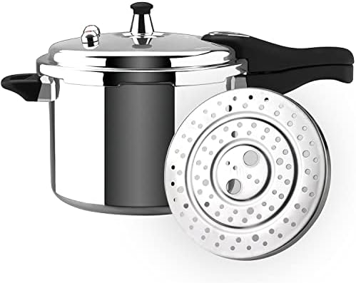 Magefesa Avant Pressure Cooker, 4.1 Quart, made of very resistant aluminum, compatible with gas, electric, ceramic stoves, pressure canner, canning cooker pot, stove top instant fast cooking