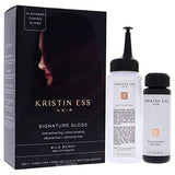 Kristin Ess Signature Hair Gloss Treatment - Brightening and Toning Glaze for Unisex/Women's Hair in 1 Application - Wild Berry