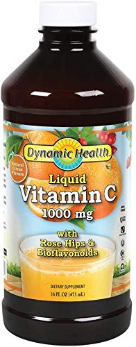 Dynamic Health Liquid Vitamin C with Rose Hips - 16 oz (Pack of 2)
