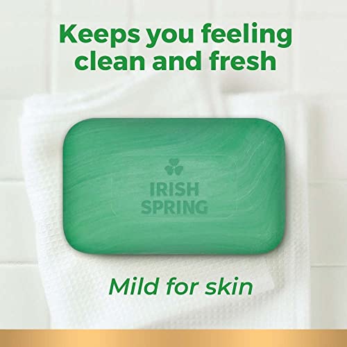 Irish Spring Original Deodorant Soap 3 Bars, 2 Pack (6 Total)