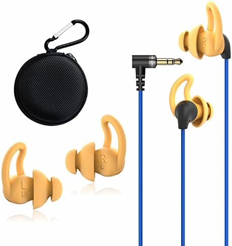 MIPEACE Ear Plug Headphones for Work, Custom-fit Work Earbuds Earphones-Safety Headphones for Construction Industrial