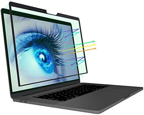 PYS Screen Protector for MacBook Pro 13 Inch (2016-2022, M1/M2) / MacBook Air 13 Inch (2018-2020, M1), Anti Blue Light and Anti-Glare, Anti-Fingerprint, Easy to Install, Relieve Eye Strain