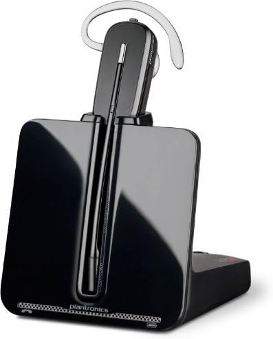 Plantronics CS540-XD Convertible 900MHz Wireless Headset with DECT 6.0 Technology, Noise-Canceling Microphone, and Up to 7 Hours of Talk Time (Renewed)