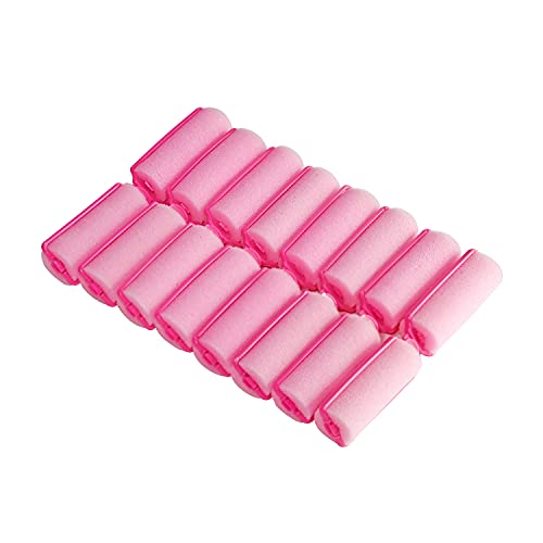 60 Pieces Foam Sponge Hair Rollers - Hair Styling Curlers for Hair Curls (2.8x0.79inch, Pink)