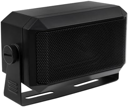 VECTORCOM Rectangular 3.5mm Plug 5W External Speaker/CB Speaker for Ham Radio, CB and Scanners TRD550