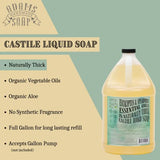 Adams Handmade Soap Liquid Organic Castile Thick Hand Soap 1 Gallon - Eucalyptus Spearmint