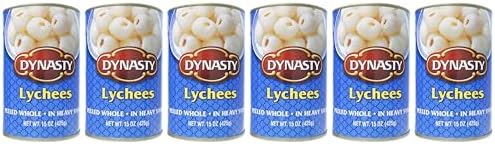 Dynasty Lychee with Syrup, 15 Ounce (Pack of 6)