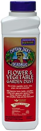 Bonide Captin Jack's Dead Bug Flower and Vegetable Garden Dust, Organic Insecticide 1-1/2 Lbs.