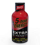 5-hour ENERGY Shot, Extra Strength Berry, 1.93 Ounce, 24 Count