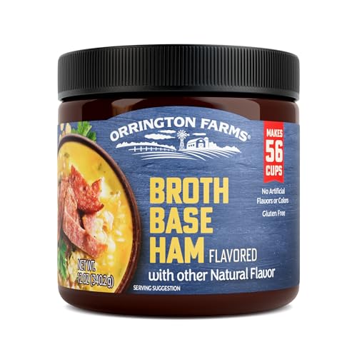 Orrington Farms Ham Flavored Granular Base, 12 Ounce (Pack of 6)