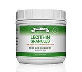 Lecithin Granules Supplement | Natural Soy Lecithin Powder is an Excellent Source of Phosphatidyl Choline | Lactation Support, Immune Function & Support Brain Health, 16 oz