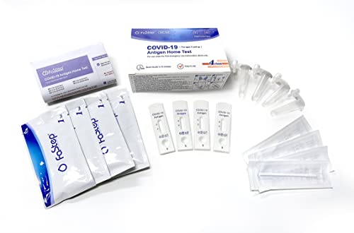 Rapid 15 Minutes COVID-19 Antigen Home Test (1 Pack, 4 Tests Total)