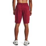 Under Armour Mens Rival Terry Shorts, (638) Chakra Full Heather / / Onyx White, 3X-Large