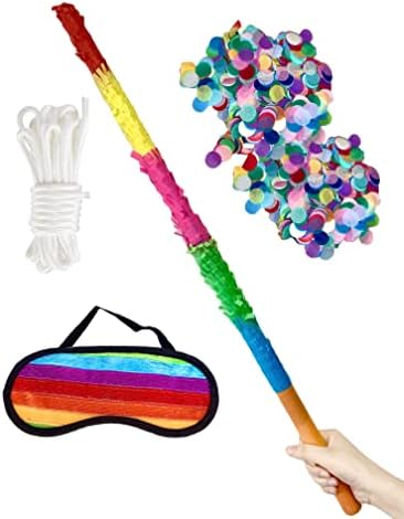 32-inch pinata sticks,pinata sticks that won't break,the quality is veryvery hard.kids can enjoy playing at the pinata party without worrying about it getting damaged.Pinata sticks kids love