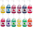 Mix & Match Sno-Cone Syrup W/Pumps (Four Gallons)