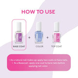 Eternal Ridge Filler Base Coat Nail Polish– 13.5 mL Clear Nail Primer Treatment - Ridge Filling Base Coat Strengthener for Nail Strength & Repair of Hard, Thin, Dry & Ridged Fingernails - 2 Pack