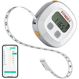 FITINDEX Smart Measuring Tape for Body, Accurate Digital Bluetooth Body Tape Measure for Weight Loss, Fitness, Body Building, Retractable Tape for Measuring Waist, Hip, Bust, Arms