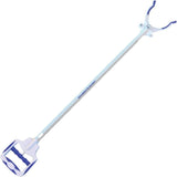 Grabber Buddy Innovative Reacher Tool with, White, Blue, Aluminum, 48 Inch