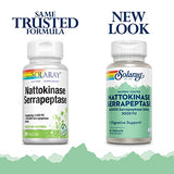 SOLARAY Nattokinase and Serrapeptase Supplement 30 Count