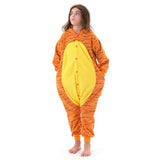 Beauty Shine Onesie Cartoon Animal Costume One Piece Pajamas Cosplay Halloween Christmas Sleepwear Jumpsuit Homewear (US, Age, 6 Years, Tigger)