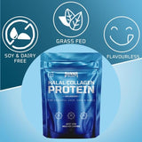 SUNNA SUPPLEMENTS - Halal Bovine Collagen Protein Powder for Hair, Skin, Nails and Joints - Halal Collagen Powder for Women and Men - Highly Rich Protein Collagen Powder Suitable for Everyone