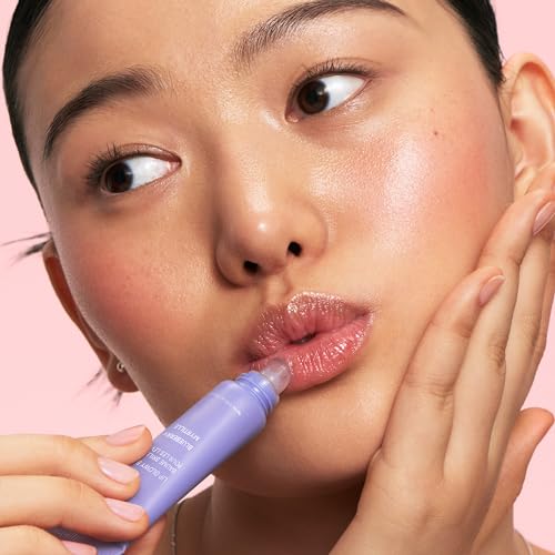 LANEIGE Lip Glowy Balm Blueberry: Hydrate, Glossy, Lightweight, Moisturize & Tint with Shea Butter