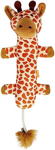 Catnip Silvervine Matatabi Pillow for Cats & Kittens,Cat Kicker Toy,Crinkle Sound Toy,Large Size Cat Pillow Soothing Plush Cat Toy (Giraffe).