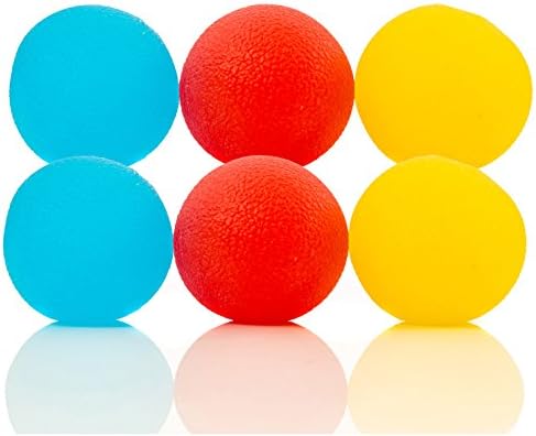 3 Pack Squishy Stress Balls Sensory Toys for Kids with Unique Needs, Fosters Creativity Fun, Focus, Great for Classrooms, Home, and Playtime (3 Colors)