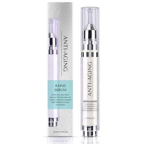 Anti Aging Serum, Wrinkle Cream for Face, Instant Face Lift Cream, Skin Tightening Cream for Face, Instant Wrinkle Remover for Face and Neck.