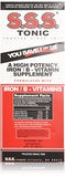 SSS Tonic Liquid A High Potency iron / B - Vitamin Supplement 20 OZ