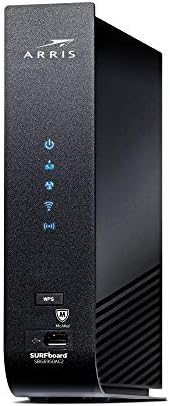 ARRIS (SBG6950AC2-RB) Cable Modem - Fast DOCSIS 3.0 & AC1900 WiFi Router , Approved for Comcast Xfinity, Cox, Charter Spectrum & more , Four 1 Gbps Ports , 400 Mbps Max Internet Speeds - Renewed