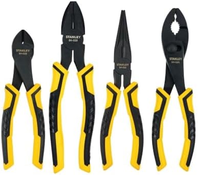 BI-MATERIAL PLIER SET -4 PIECES