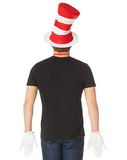 Spirit Halloween Dr. Suess Adult Cat in the Hat Costume Accessory Kit Deluxe | Officially Licensed | Classic Storybook Outfit