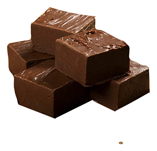 Betsy's Fancy Fudge MILK CHOCOLATE FUDGE, 1 LB in 4 Wrapped Squares, Gluten Free, Fresh Artisan Gourmet Candy Makes Great Gift