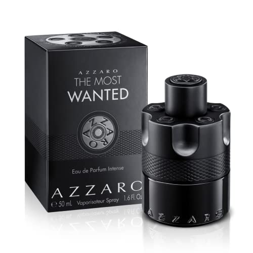 Azzaro The Most Wanted Eau de Parfum Intense - Woody & Seductive Mens Cologne - Fougère, Ambery & Spicy Fragrance for Date Night - Lasting Wear - Luxury Perfumes for Men