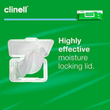 Clinell Universal Cleaning and Disinfectant Wipes for Surfaces - Pack of 24 - 40 Wipes per Pack (960 Wipes) - Clip Pack - Multi Purpose Wipes, Kills 99.99% of Germs, Quick Action