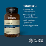 Natures Sunshine Vitamin C Time Release, 1000 mg, 120 Tablets | Supports the Immune System and Quench Dangerous Free Radicals