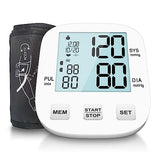 Blood Pressure Monitor-HOLFENRY Blood Pressure Monitors for Home use, Accurate Upper Arm Automatic Digital BP Machine with 9-17inches Adjustable Blood Pressure Cuff and AAA Batteries, FSA/HSA Eligible