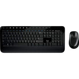 MICROSOFT Wireless Desktop 2000, Black - Wireless Keyboard and Mouse Combo with Comfortable Palm Rest.