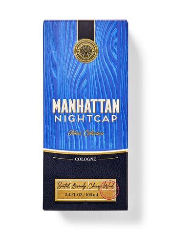 Bath and Body Works Manhattan Nightcap Men's Fragrance 3.4 Ounces Cologne Spray (Manhattan Nightcap)