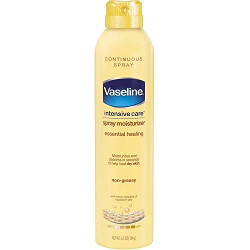 Vaseline Intensive Care Spray Lotion, Essential Healing, 6.5 oz