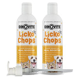 Dinovite Lickochops for Dog & Cat Supplement Enhanced with Omega-6, 3 Fatty Acids, Probiotics and Vitamin E, 16 oz with Pump